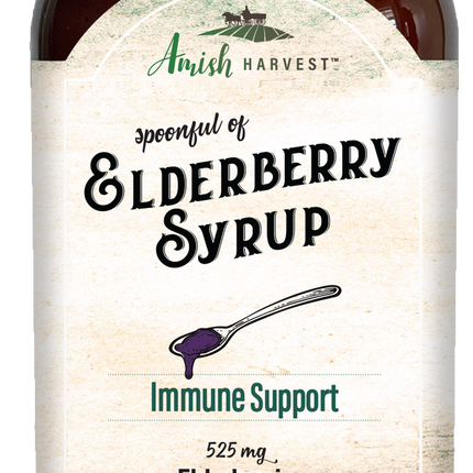 Yoder Naturals Amish Harvest Elderberry Extract - 8 FL OZ 12 Pack