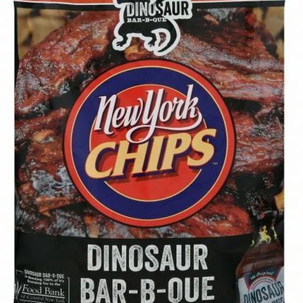 New York Chips New York Chips Dinosaur BBQ Chips - 8 OZ 12 Pack