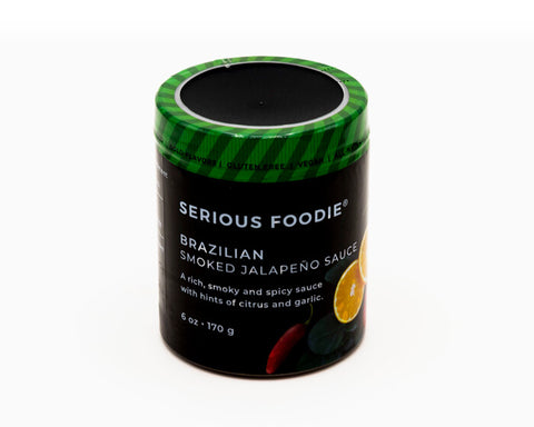Serious Foodie Brazilian Smoked Jalapeno & Citrus Grill Sauce - 6 FL OZ 12 Pack