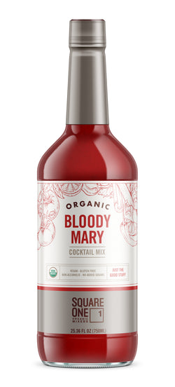 Square One Organic Cocktail Mixers Organic Bloody Mary Mix - 750 ML 6 Pack