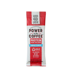Good Made Great Foods Power to the Coffee Sweetened Collagen 10 Pack - 4.2 OZ 32 Pack