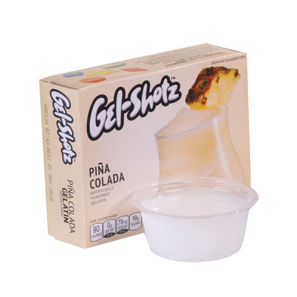 Gel Shotz Pina Colada Gel Shotz gelatin - 3.17 OZ 12 Pack
