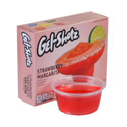 Gel Shotz Strawberry Margarita Gel Shotz gelatin - 3.17 OZ 12 Pack