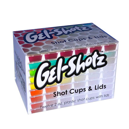 Gel Shotz Gel Shotz Cups and Lids - 2 OZ 12 Pack