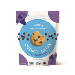 Alice's Sweet Tooth Alice's Sweet Tooth Chocolate Chip Cookie Bites - 5.5 OZ 6 Pack