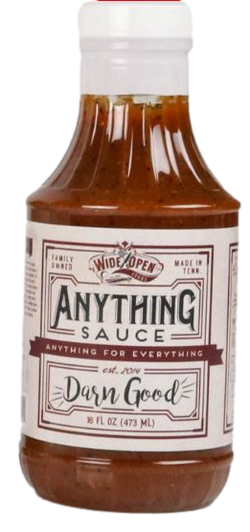 Wide Open Foods Darn Good Anything Sauce  - 16 FL OZ 12 Pack