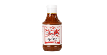 Wide Open Foods Nashville Hot Chicken Sauce "Not Way Hot" - 16 FL OZ 12 Pack