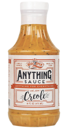 Wide Open Foods Creole Anything Sauce  - 16 FL OZ 12 Pack