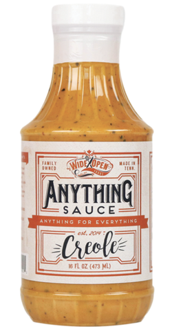 Wide Open Foods Creole Anything Sauce  - 16 FL OZ 12 Pack
