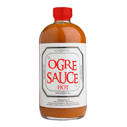 Ogre Sauce Ogre Sauce HOT - Craft BBQ Sauce - 16 FL OZ 12 Pack