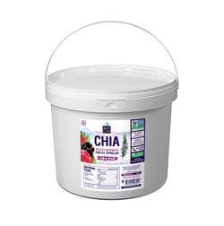 Space Enterprises (World of Chia) Extra Fruit Wildberry Chia Fruit Spread 9 Lb (Food Service Pail) - 9 OZ 1 Pack
