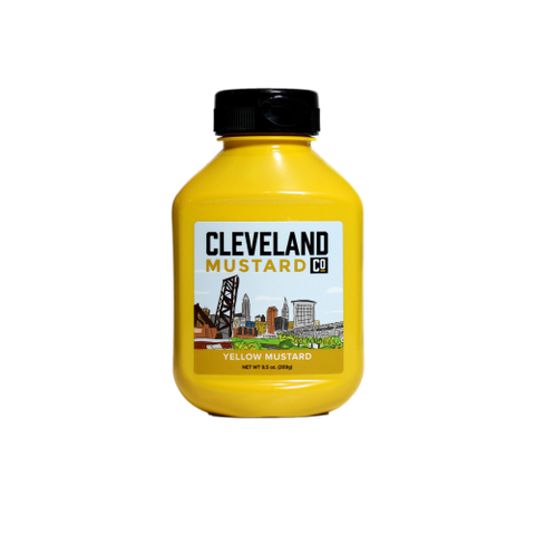 Cleveland Ketchup Company Yellow Mustard - 9.5 OZ 9 Pack