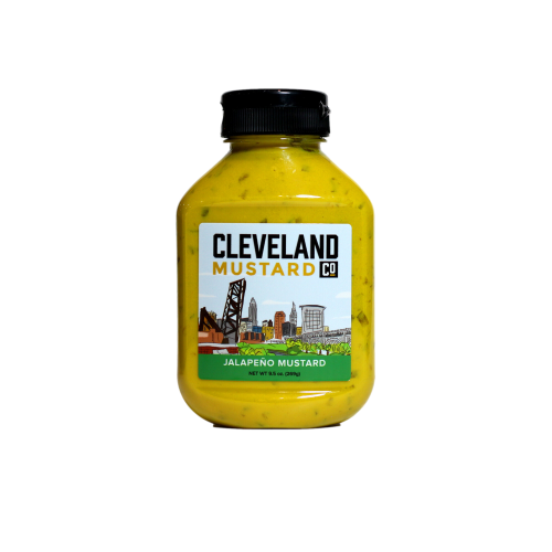 Cleveland Ketchup Company Jalapeno Mustard 9.5 OZ 9 Pack StockUpExpress