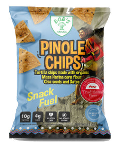 Bob's Natural Foods Pinole Chips Traditional Flavor - 5.5 OZ 12 Pack