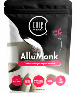 ChipMonk Baking Allulose Monk Fruit Sweetener - 1 LB 5 Pack