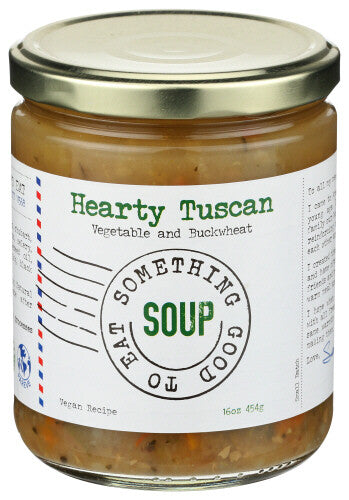 Something Good to Eat Hearty Tuscan Vegetable and Buckwheat Soup - 16 OZ 6 Pack