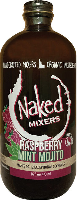 Naked Mixers Raspberry Mint Mojito - 16 FL OZ 12 Pack