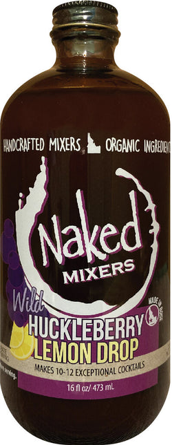 Naked Mixers Huckleberry Lemon Drop - 16 FL OZ 12 Pack