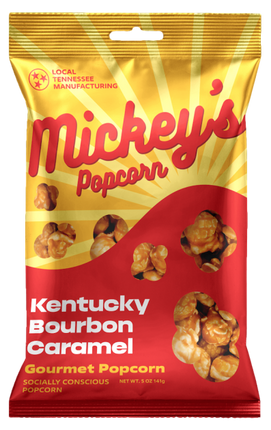Mickey's Popcorn Kentucky Bourbon Caramel Popcorn - 5 OZ 25 Pack