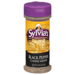 Sylvia's Course Black Pepper - 3.25 OZ 12 Pack