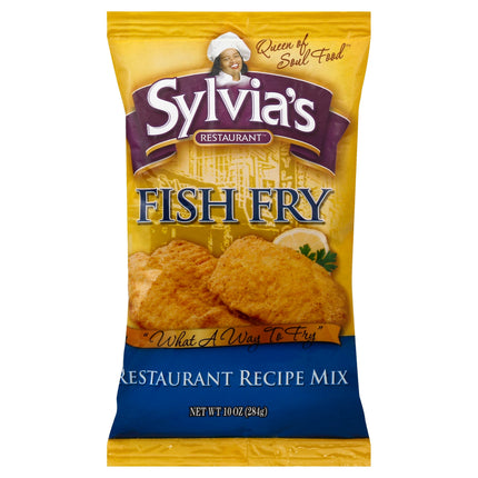 Sylvia's Fish Fry Mix - 10 OZ 9 Pack