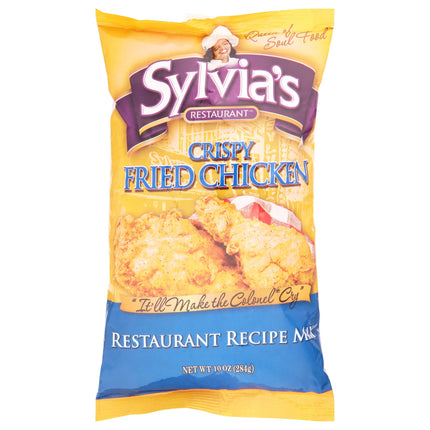 Sylvia's Crispy Fried Chicken Mix - 10 OZ 9 Pack