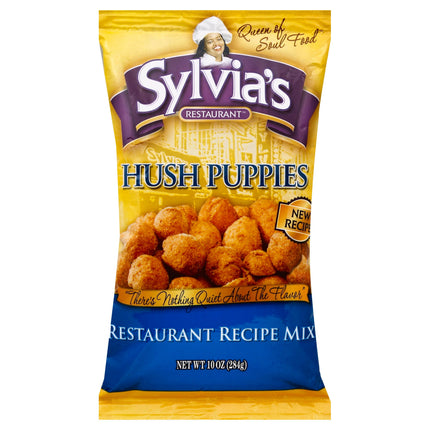 Sylvia's Hush Puppy Fry Mix - 10 OZ 9 Pack