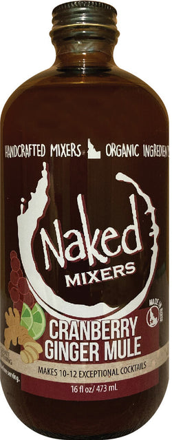 Naked Mixers Cranberry Ginger Mule - 16 FL OZ 12 Pack