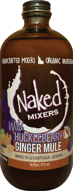 Naked Mixers Huckleberry Ginger Mule - 16 FL OZ 12 Pack