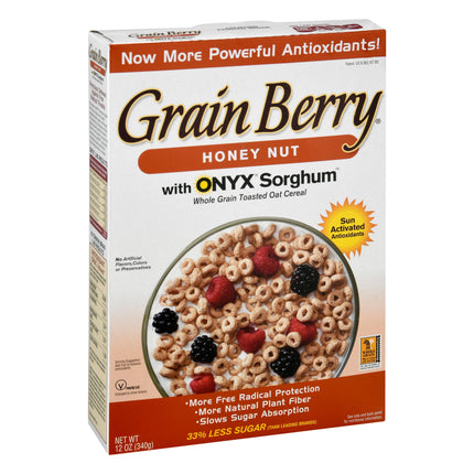 Grain Berry Honey Nut Oats Cereal - 12 OZ 6 Pack