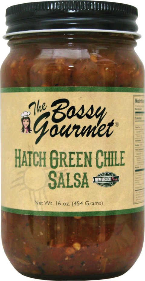 The Bossy Gourmet Hatch Green Chile - 16 OZ 12 Pack