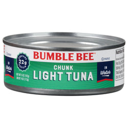 Bumble Bee Tuna Chunk Light In Water - 5 OZ 48 Pack