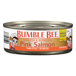 Bumble Bee Salmon Pink Wild Alaskan Skinless And Boneless - 5 OZ 24 Pack