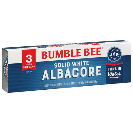 Bumble Bee Solid White Albacore Tuna In Water - 9 OZ 8 Pack