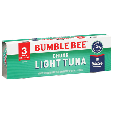 Bumble Bee Tuna Light Water - 9 OZ 16 Pack