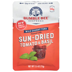 Bumble Bee Wild Caught Tuna With Sun Dried Tomato & Basil - 2.5 OZ 12 Pack