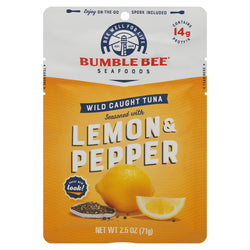 Bumble Bee Tuna Lemon & Pepper - 2.5 OZ 12 Pack