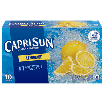 Capri Sun Juice Lemonade - 60 FZ 4 Pack