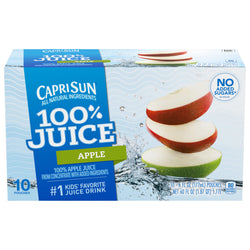 Capri Sun Juice Apple Splash - 60 FZ 4 Pack