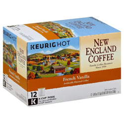 New England Coffee French Vanilla K-Cup - 4.8 OZ 6 Pack
