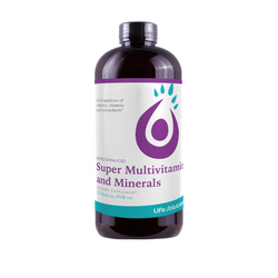 Life Solutions Liquid Super Multivitamins and Minerals - 32 FL OZ 6 Pack