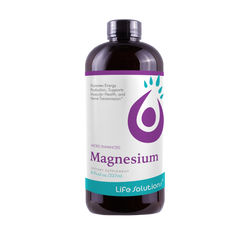 Life Solutions Liquid Magnesium - 8 FL OZ 12 Pack