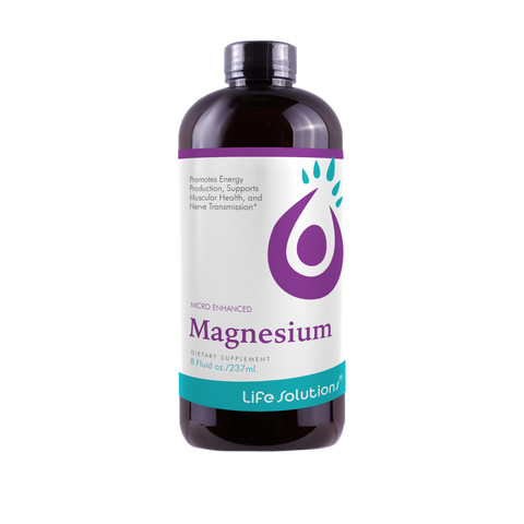 Life Solutions Liquid Magnesium - 8 FL OZ 12 Pack
