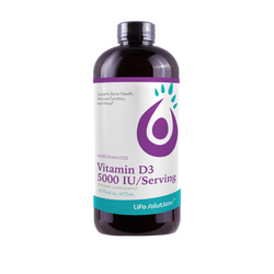 Life Solutions Liquid Vitamin D3 - 16 FL OZ 12 Pack