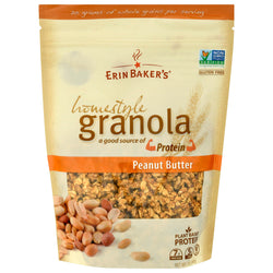 Erin Baker's Peanut Butter Granola - 12 OZ 6 Pack