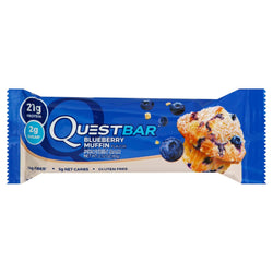 Quest Blueberry Muffin Flavor Protein Bar - 2.12 OZ 12 Pack
