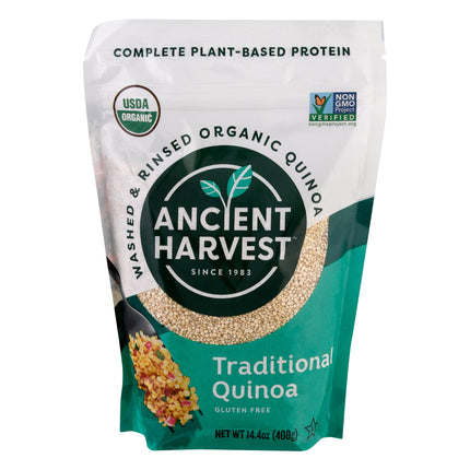 Ancient Harvest Organic Gluten Free Traditional Quinoa - 14.4 OZ 12 Pack