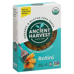 Ancient Harvest Organic Gluten Free Wheat Free Rotelle Pasta - 8 OZ 12 Pack