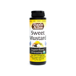 Foods Alive Honey-less Mustard Salad Dressing - 8 OZ 6 Pack