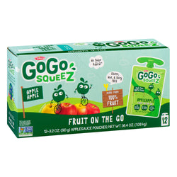 Gogo Squeez Fruit On The Go Applesauce - 38.4 OZ 6 Pack